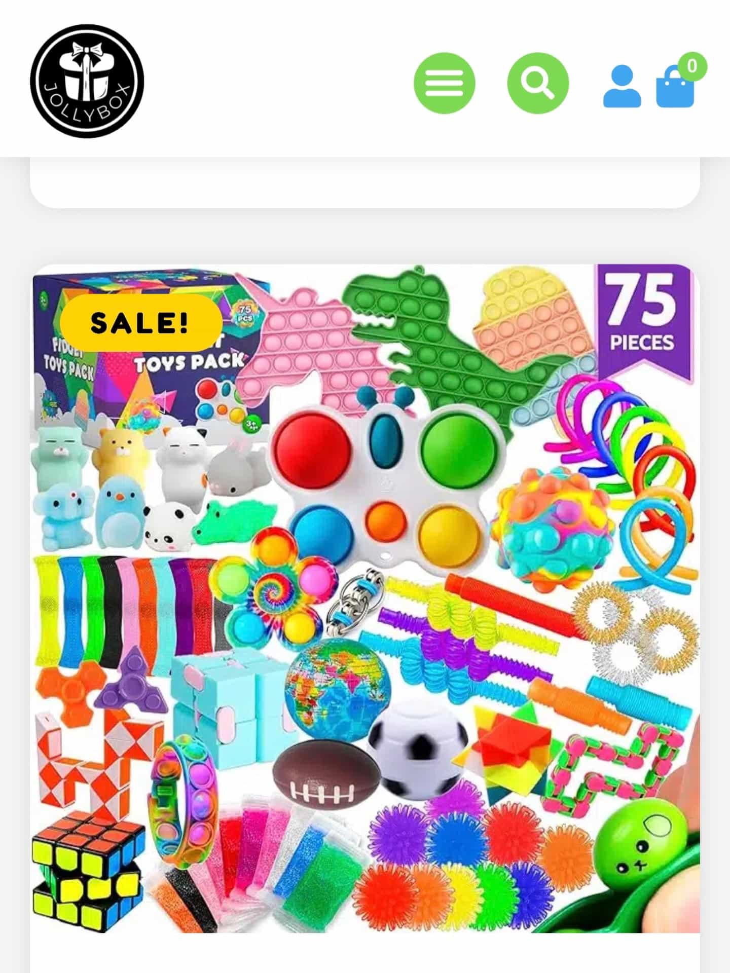 Our 75 Piece Sensory Toy Bundle is now on SALE! 🎉💚💙

Packed with fidget favourites, calming tools, and sensory must-haves — all in one Jollybox ✨

🛒 Amazing value
🎁 Perfect for home, school & rewards
💙 Supports focus & sensory play
⏳ Limited stock

Tap the link in our bio to grab yours before they’re gone! 🔗 

#JollyboxUK #SensoryToys #FidgetFun #AutismSupport #sensoryplayideas